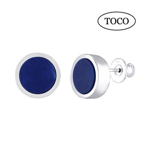 925 Silver Lapislazuli Earring