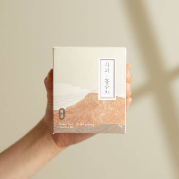 [무케] 풍기애삼_사과홍삼차 단품 6년근 풍기홍삼차