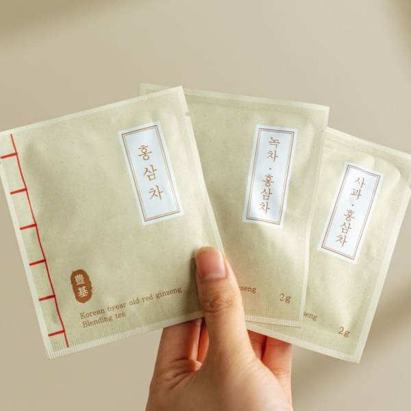 [무케] 풍기애삼_사과홍삼차 단품 6년근 풍기홍삼차