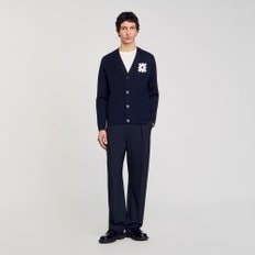 [SANDRO HOMME] 플라워 패치 가디건 SH25S3MRG0839
