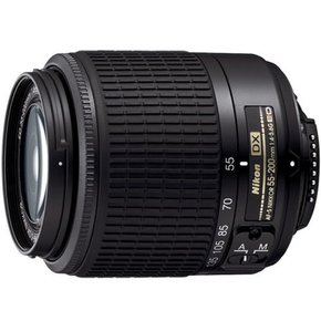 Nikon 망원 줌 렌즈 AF-S DX VR Zoom Nikkor ED 55-200mm f4-5.6G 니콘 DX 포맷 전용