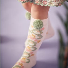 [AW24 LM ]Socks Chelie_Blush