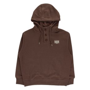 마리떼 CLASSIC LOGO DOUBLE FACE BUTTON HOODIE MFG44FHD102 BRW