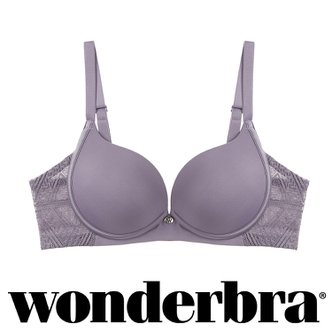 WONDERBRA 원더브라 노와이어 풀커버 라벤더 브라 1종 WBWBR0M77T