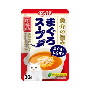이나바 챠오 스프 파우치 30g 고양이간식