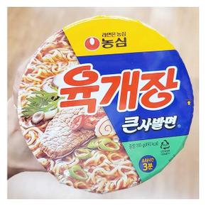 육개장 큰사발면 110g x 5개