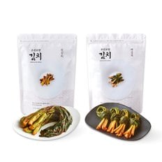  조선호텔 갓김치 1kg+파김치 500g