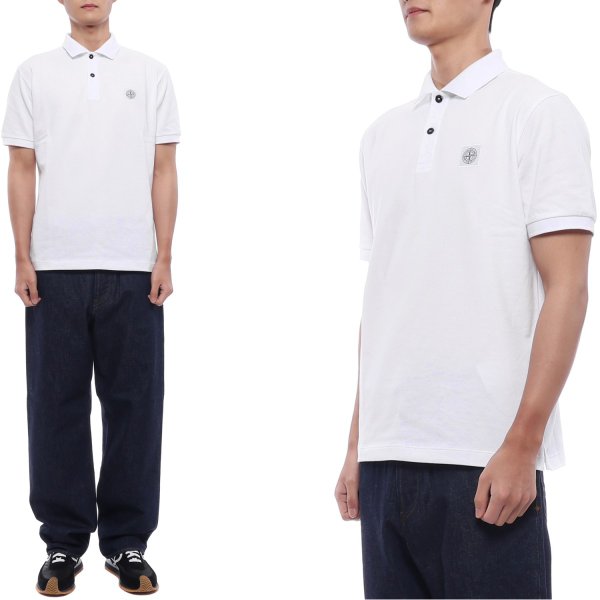 [부산점] 26SS 남성 로고 패치 폴로 반팔티셔츠 (L1S152200011 S0039 V0001 26S)