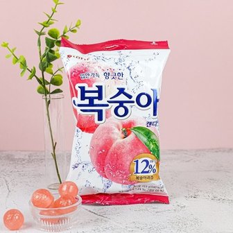  롯데제과 복숭아 캔디 153g / 사탕