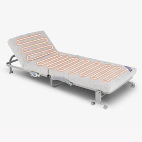 뉴 온열침대 골드 1인용 침대 CBK-006SG /  접이식침대 무료배송 부드러운 프리미엄원단 사용