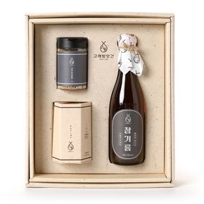 [서울퀵배송][바로배송]정32호 국산 참기름 300ml,볶음참깨선물세트 (선물포장)