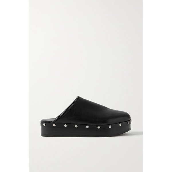 CO컬렉션 스터드 플랫폼 가죽 클로그 24665545640669301