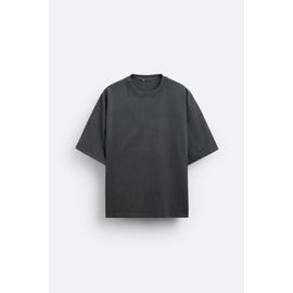 자라 박시핏 티셔츠 6462/402 BLACK