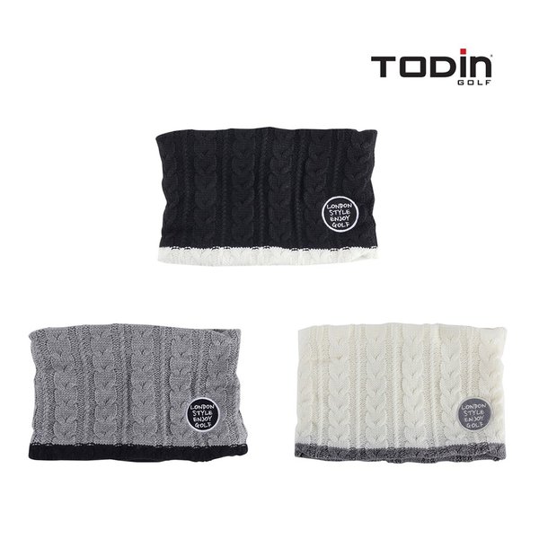 투딘 남성 기모니트 고급넥워머 겨울골프용품