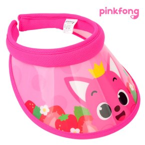 아동썬캡 핑크퐁 스트로베리 썬캡 썬햇 유아 어린이 여름 모자 핑크퐁 스트로베리 썬캡 22SC-PF01