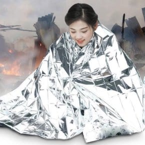 재난대비 응급 비상 보온담요/생존 서바이벌 은박지