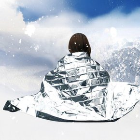 재난대비 응급 비상 보온담요/생존 서바이벌 은박지