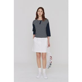 TERRA - Fancy stripes mariniere_NAVY_ LPTA0TS02W