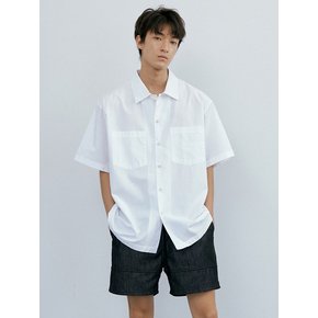 Plumb 1/2 shirt (white)