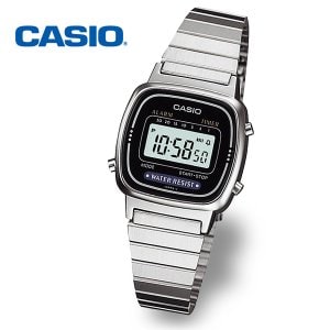 카시오 [정품] CASIO 카시오 여성 전자 메탈시계 LA670WA-1DF