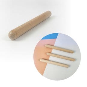 우드 원목 나무 리듬 스틱 막대 클라베 악기 놀이 수업 난타 북채 타악기 난타채 클라베스