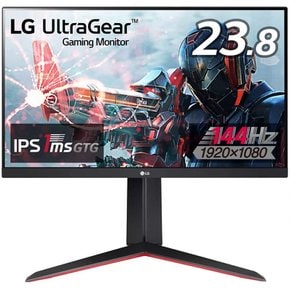 LG UltraGear 24GN650-BAJP 23.8 HDIPS144Hz1ms(GtoG)FreeSync 프레임리스 게이밍 모니터 인치풀