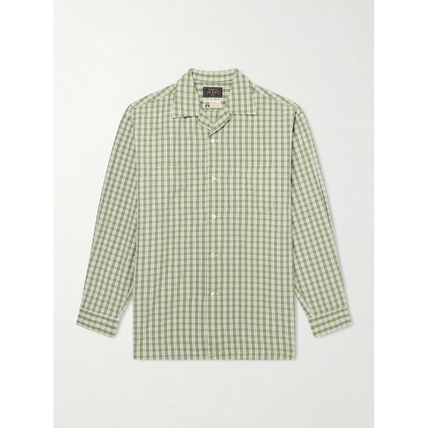 빔스 체크 매드라스 코튼 셔츠 46376663162982621