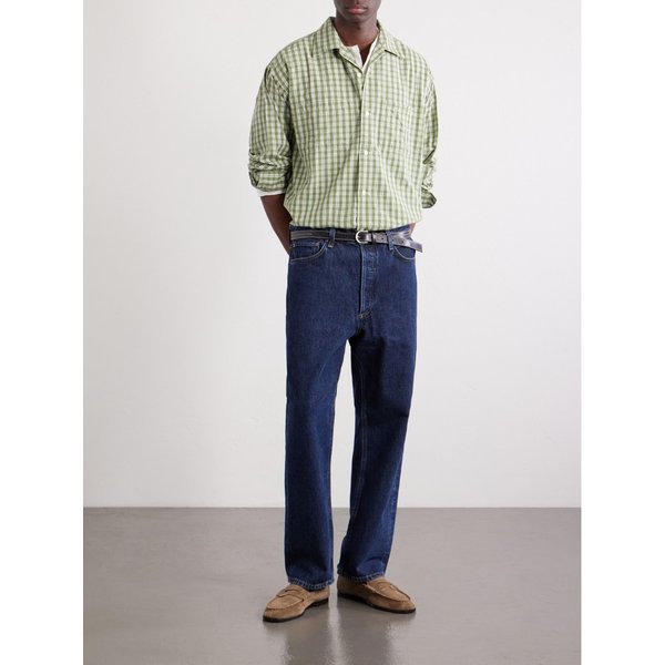 빔스 체크 매드라스 코튼 셔츠 46376663162982621