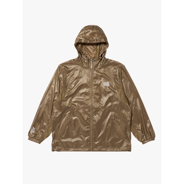[여주점] GLOSSY HOODED LIGHTWEIGHT JACKET-BR