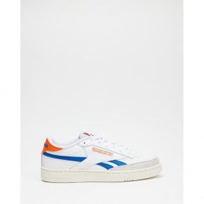 3540805 Reebok 리복 클럽 C 리벤지 - 남자 화이트, 벡터 블루  스매시 오렌지