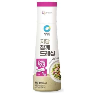 신세계 규격 청정원 저당 참깨드레싱 310g