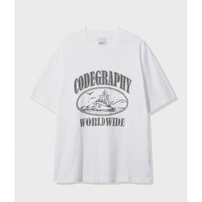 CGP VOYAGE 아트웍 반소매 티셔츠 CBEUUTS008