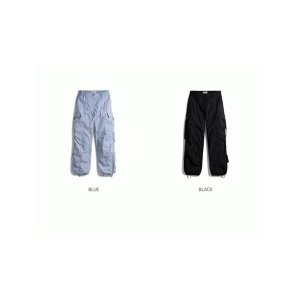 후아유 여성 카고 스트링 팬츠 Nylon Cargo Pants WHTAE2333F_P354742264