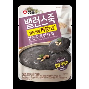 밸런스죽 검은콩흑임자죽 420g