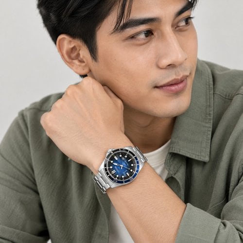 시티즌 AW1810-85L 에코드라이브 남성 메탈시계