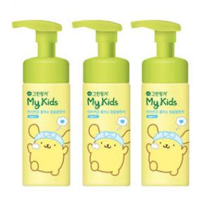 1+1+1그린핑거 마이키즈 플러스 폼폼푸린 얼굴클렌저 160ml / 한정판 에디션 키즈 아기 유아 베이비