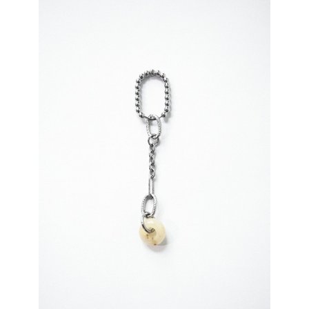 이보키 Jade ring charm_Ivory