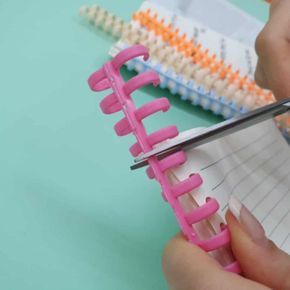 셀프 제본링 컬러 12mm 제본용품 제본용스프링