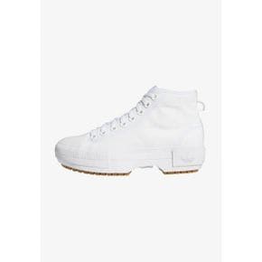 1686822 adidas 아디다스 오리지널 NIZZA TREK - 하이탑 트레이너 ftwr white/gum/grey one