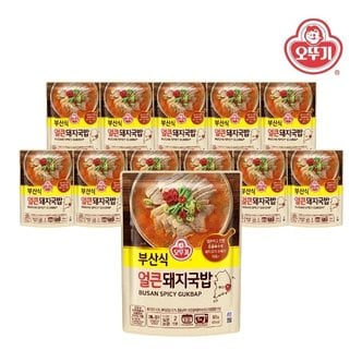  [오뚜기] 부산식 얼큰돼지국밥 500g x 12개(1박스)
