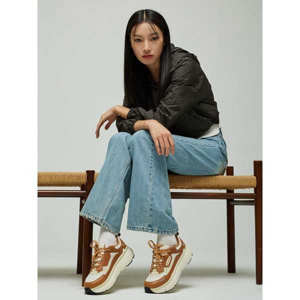 범퍼 트레이너 새들 브라운