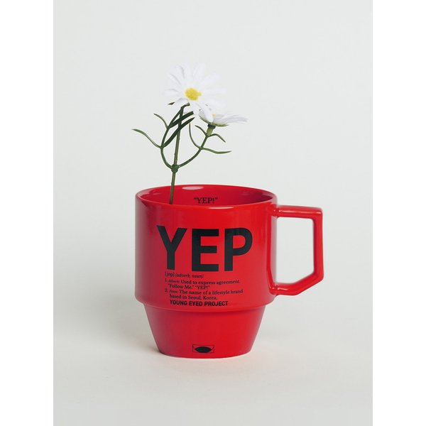 YEP 베이직 머그 [RED]