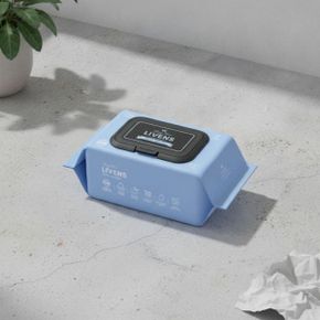 퓨어 워터 도톰한 앰보싱 물티슈 100매 10팩 아기용 물티슈