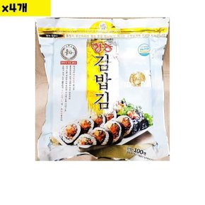 식자재 구운김밥김(협농 100매 250g) x4개 (WC776E5)