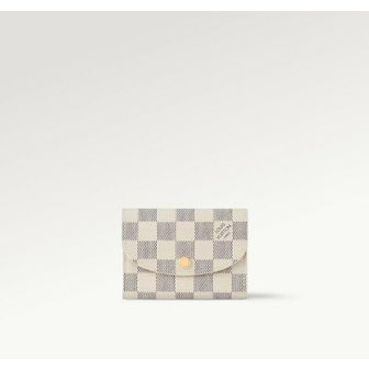 LOUIS VUITTON 로잘리 코인 퍼스 다이메 아주르 캔버스 반지갑 N61276 N61276