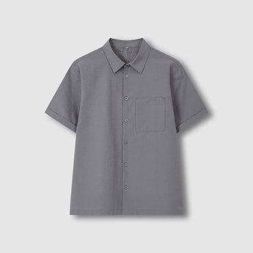 JAJU 25 S/S  남 시어서커 반팔 셔츠  J115203310