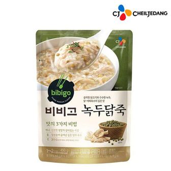 NS홈쇼핑 햇반 소프트밀 녹두닭죽 420g x 21팩[32485522]