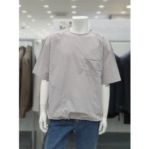 타슬란 패이커플 오버핏 티셔츠 ZDT42
