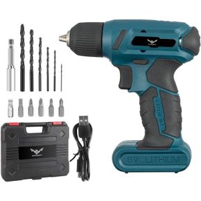 영국 블랙앤데커 드릴세트 8V Cordless Drill JENABOM 13 in 1 Power Drills Electric Screwdriv