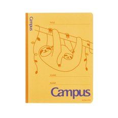 그린에버 일본 KOKUYO Campus 플랫 A4파일 애니멀 나무늘보 CA10-3